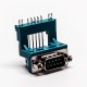 Top D Sub 9 Pin Solder Connector Male Grenn R/A Elevated Type for PCB Mount Top D Sub 9 Pin Solder Connector Male Grenn R/A Elevated Type for PCB Mount