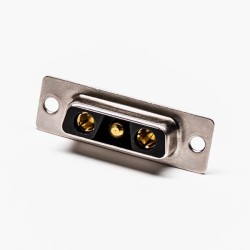 Top D SUB Power 3V3 Female Solder Type Straight For Cable 20pcs