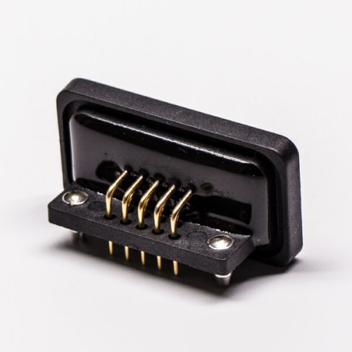 Waterproof 9 Pin D sub Connector 90° Female Through Hole for PCB Mount Waterproof 9 Pin D sub Connector 90° Female Through Hole for PCB Mount