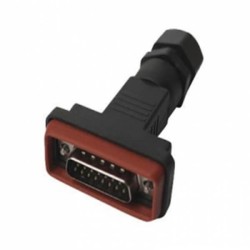 Waterproof D Sub 15 Connector Solder For Wire Connector 20pcs