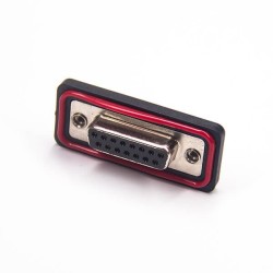 Waterproof d sub 15 pin connector cable Standard IP67 type Solder Type For Cable 20pcs