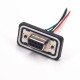 Waterproof Solder 9 Pin d type Female Connector 20pcs Waterproof Solder 9 Pin d type Female Connector 20pcs