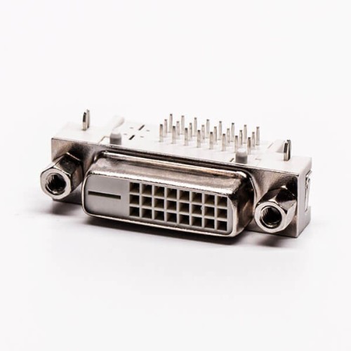 DVI 24+1 DVI D Connector Female White Though Hole for PCB Mount Harpoon DVI 24+1 DVI D Connector Female White Though Hole for PCB Mount Harpoon