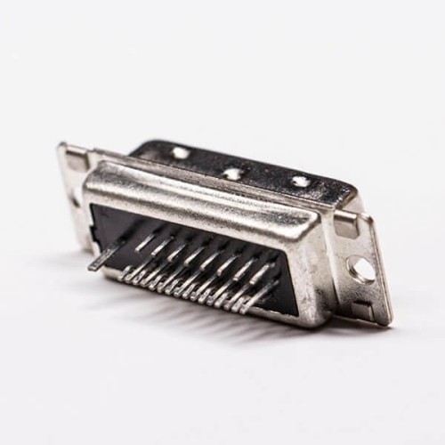 DVI 24+1 Male Straight Connector Though Hole for PCB Mount DVI 24+1 Male Straight Connector Though Hole for PCB Mount