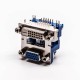 DVI 24+1 to VGA Angled Female Staking Type for PCB Mount DVI 24+1 to VGA Angled Female Staking Type for PCB Mount