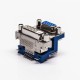 DVI 24+1 to VGA Angled Female Staking Type for PCB Mount DVI 24+1 to VGA Angled Female Staking Type for PCB Mount