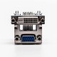 DVI 24+1 to VGA Angled Female Staking Type for PCB Mount DVI 24+1 to VGA Angled Female Staking Type for PCB Mount