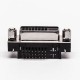 DVI Female Right Angled Connector Black for PCB Mount