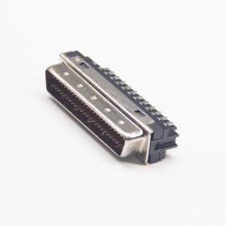 50 PIN SCSI Connector HPDB 50PIN Male Strahght Solder Type for Cable