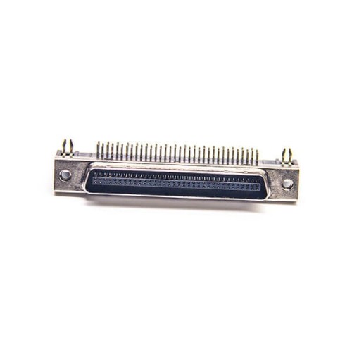 SCSI 68 Pin Adapter Female Angled Connector Through Hole for PCB Mount SCSI 68 Pin Adapter Female Angled Connector Through Hole for PCB Mount