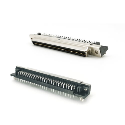 SCSI Connector 100pin CN Type Right Angled Female DIP Type PCB Mount SCSI Connector 100pin CN Type Right Angled Female DIP Type PCB Mount