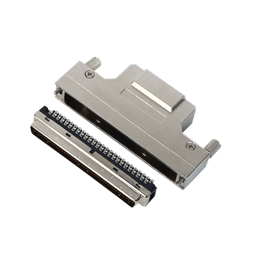 SCSI Connector 100pin HPDB Type Straight Male Solder Type SCSI Connector 100pin HPDB Type Straight Male Solder Type