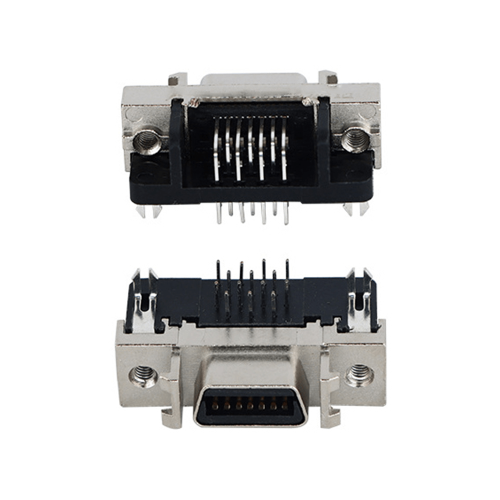 SCSI Connector 14pin CN Type Right Angled Female DIP Type PCB Mount SCSI Connector 14pin CN Type Right Angled Female DIP Type PCB Mount