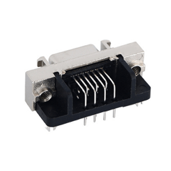SCSI Connector 14pin CN Type Right Angled Female DIP Type PCB Mount