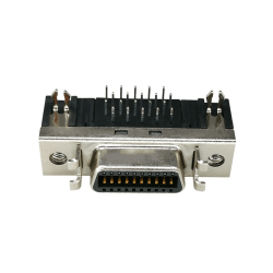 SCSI Connector 20pin CN Type Right Angled Female DIP Type PCB Mount