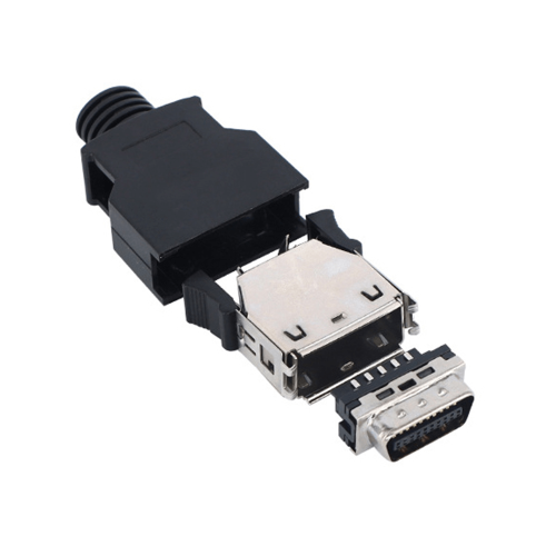 SCSI Connector 20pin HPCN Type Straight Male Solder Type SCSI Connector 20pin HPCN Type Straight Male Solder Type