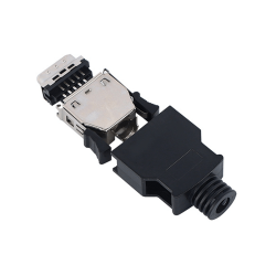 SCSI Connector 20pin HPCN Type Straight Male Solder Type