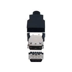 SCSI Connector 20pin HPCN Type Straight Male Solder Type
