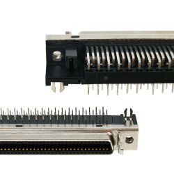 SCSI Connector 26pin CN Type Right Angled Female DIP Type PCB Mount