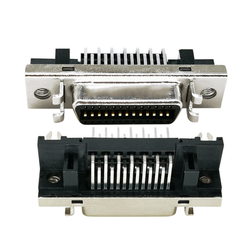 SCSI Connector 26pin CN Type Right Angled Female DIP Type PCB Mount SCSI Connector 26pin CN Type Right Angled Female DIP Type PCB Mount