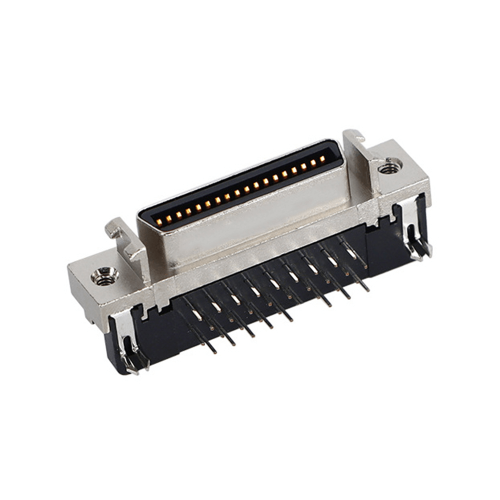 SCSI Connector 36pin CN Type Right Angled Female DIP Type PCB Mount SCSI Connector 36pin CN Type Right Angled Female DIP Type PCB Mount