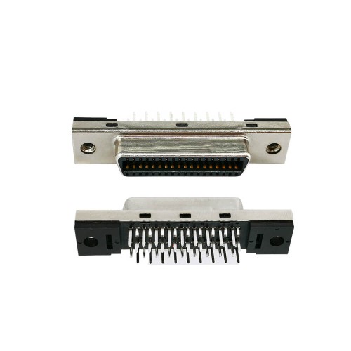 SCSI Connector 36pin CN Type Straight Female DIP Type PCB Mount SCSI Connector 36pin CN Type Straight Female DIP Type PCB Mount