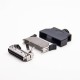 SCSI Connector 50 Pin 180 Degree Black Push Button Solder Type for Cable SCSI Connector 50 Pin 180 Degree Black Push Button Solder Type for Cable