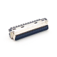 SCSI Connector 50 Pin 180 Degree Black Push Button Solder Type for Cable SCSI Connector 50 Pin 180 Degree Black Push Button Solder Type for Cable