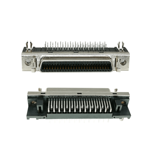 SCSI Connector 50pin CN Type Right Angled Female DIP Type PCB Mount SCSI Connector 50pin CN Type Right Angled Female DIP Type PCB Mount