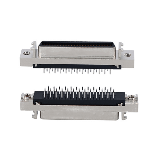 SCSI Connector 50pin CN Type Straight Female DIP Type PCB Mount SCSI Connector 50pin CN Type Straight Female DIP Type PCB Mount