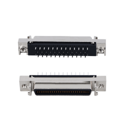 SCSI Connector 50pin CN Type Straight Female DIP Type PCB Mount