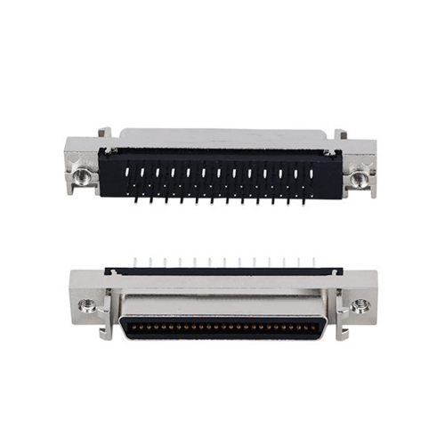 SCSI Connector 50pin CN Type Straight Female DIP Type PCB Mount SCSI Connector 50pin CN Type Straight Female DIP Type PCB Mount