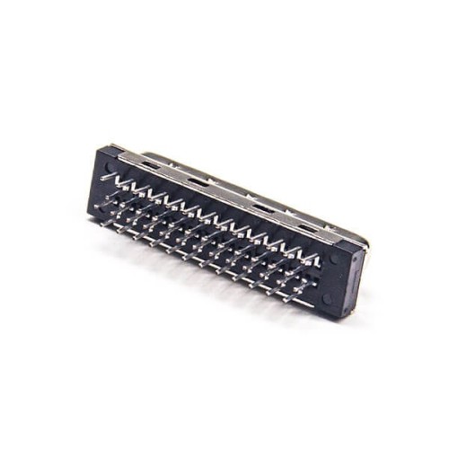 SCSI Connector 50Pin HPDB Male Straight Adapter Through Hole for PCB Mount SCSI Connector 50Pin HPDB Male Straight Adapter Through Hole for PCB Mount