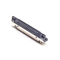 SCSI Connector 68 PIN HPDB Female Right Angle DIP Type PCB Mount