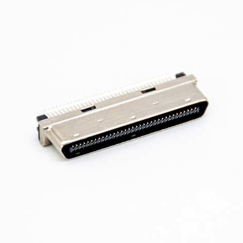 SCSI Connector 68 PIN VHDCI Male Straight Edge Mount PCB Mount