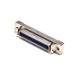 SCSI Connector HPCN 36 Pin Straight Female Through Hole Connector