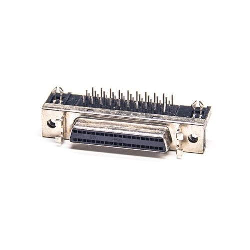 SCSI Connector Types HPDB 40 PIN Female Angled Through Hole for PCB Mount SCSI Connector Types HPDB 40 PIN Female Angled Through Hole for PCB Mount