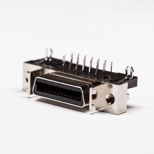 SCSI Types 26 Pin Female Right Angle Through Hole for PCB Mount SCSI Types 26 Pin Female Right Angle Through Hole for PCB Mount