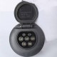 IEC 62196 Socket for Station Type2 AC 16A/32A Electric Vehicle Charging