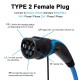 IEC 62196 Three Phase EV Charger Mode 3 16A 250V Type 2 AC Charging Connector with 5M Cable IEC 62196 Three Phase EV Charger Mode 3 16A 250V Type 2 AC Charging Connector with 5M Cable