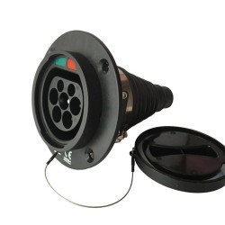 IEC 62196 Type 2 connector Vehicle Side EV Charging Socket AC 16A/32A