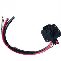 Single Phase EV High Voltage Charger CCS COMBO1 150A 1000V Socket Connector with 0.5M Cable
