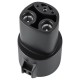 TESLA to SAE J1772 EV Quick Charger Plug AC charging 60A 250V Connector Adapter TESLA to SAE J1772 EV Quick Charger Plug AC charging 60A 250V Connector Adapter