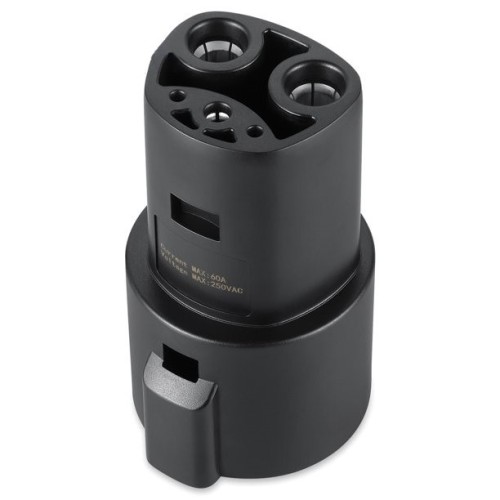 TESLA to SAE J1772 EV Quick Charger Plug AC charging 60A 250V Connector Adapter TESLA to SAE J1772 EV Quick Charger Plug AC charging 60A 250V Connector Adapter