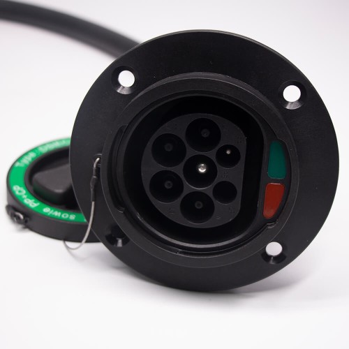 TESLA Type 2 Cable IEC 62196 to GB/T 20234 EV Charging Cable 1M Wall-mounted for Model X Model S Model 3 TESLA Type 2 Cable IEC 62196 to GB/T 20234 EV Charging Cable 1M Wall-mounted for Model X Model S Model 3