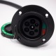 TESLA Type 2 Cable IEC 62196 to GB/T 20234 EV Charging Cable 1M Wall-mounted for Model X Model S Model 3 TESLA Type 2 Cable IEC 62196 to GB/T 20234 EV Charging Cable 1M Wall-mounted for Model X Model S Model 3