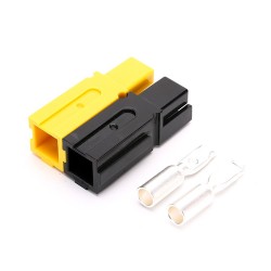 1 Way Forklift Battery Cable Connector 120A Green Plastic Quick Connect Disconnect Plug