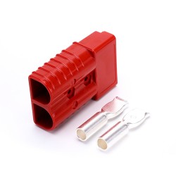 350A Quick Connect Disconnect Plug 2 Way Forklift Battery Power Cable Connectors 350A