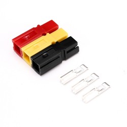 45A Quick Connect Disconnect Plug 1 Way Forklift Battery Cable Connector Plastic