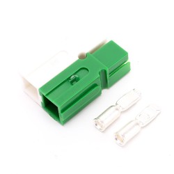 600V Quick Connect Disconnect Plug 1 Way Forklift Battery Cable Connector 75A
